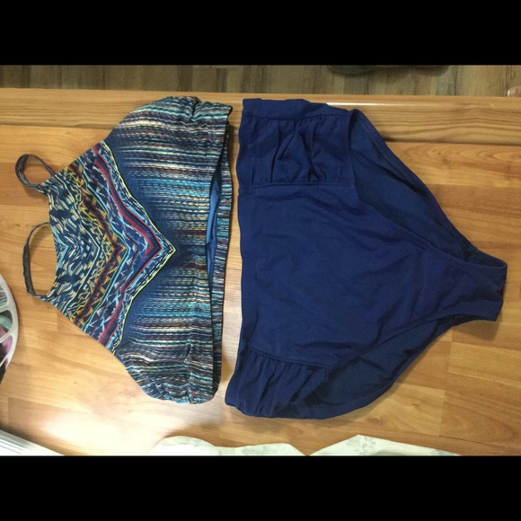 Jessica Simpson High Waisted Bikini - Picture 2 of 9